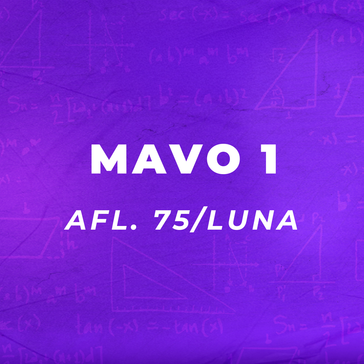 MAVO 1 - Abbonement pa luna